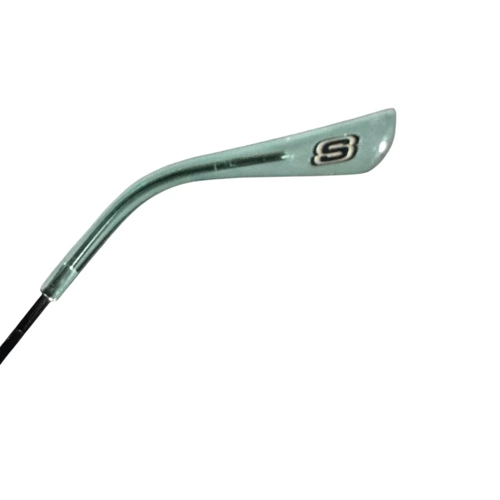 Skechers SE6083 Women's Aviator Sunglasses Silver Braided Gradient Smoke Lens